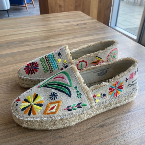 NWOT JOHNNY WAS PARKER ESPADRILLE, Size 8,5 - Picture 14 of 16